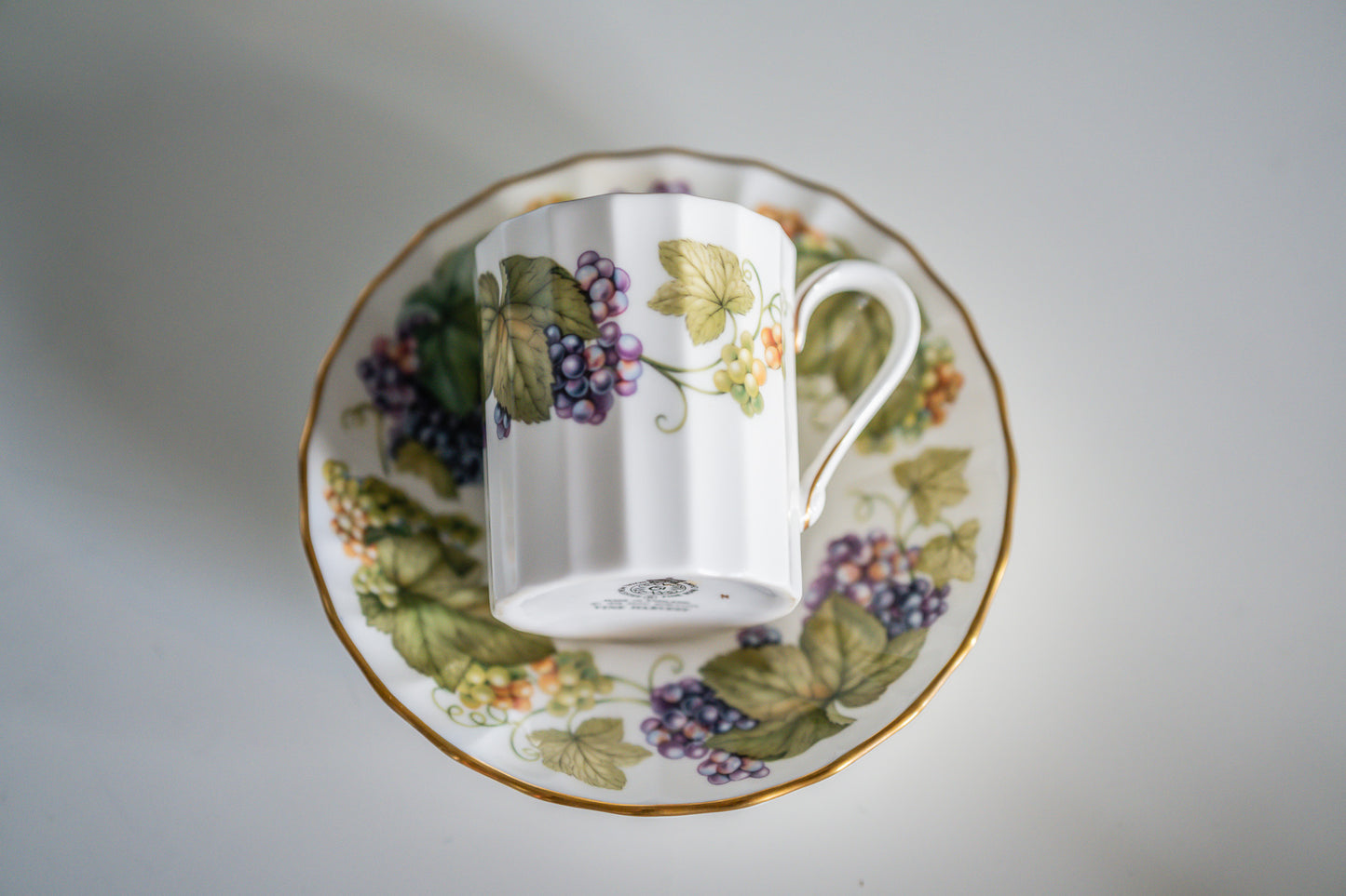 Four Coffee Espresso Cups with Saucers Including Progression, Royal Worcester, RC Ireland and Royal Worcester England