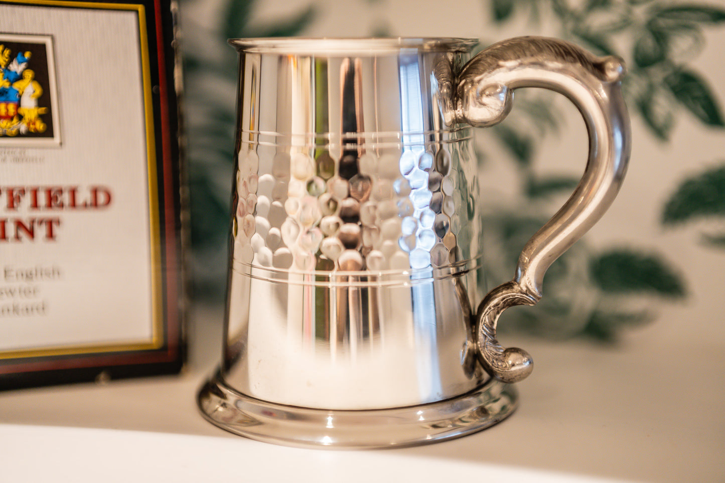 Sheffield Mint Fine English Pewter Tankard
