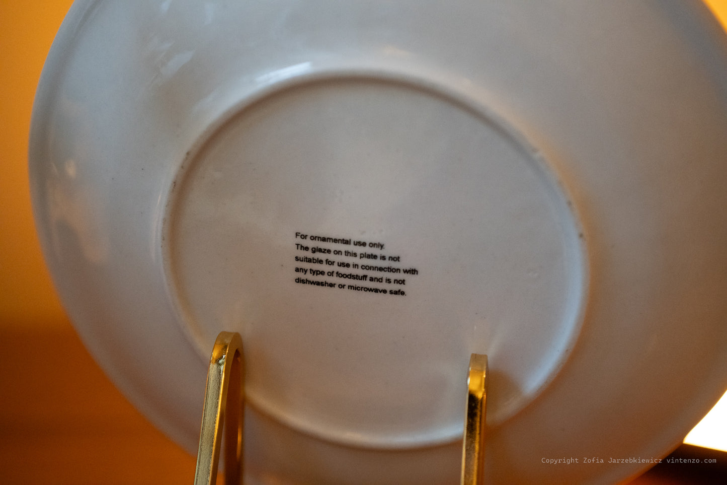 Christmas Decorative Ceramic Plate- Santa