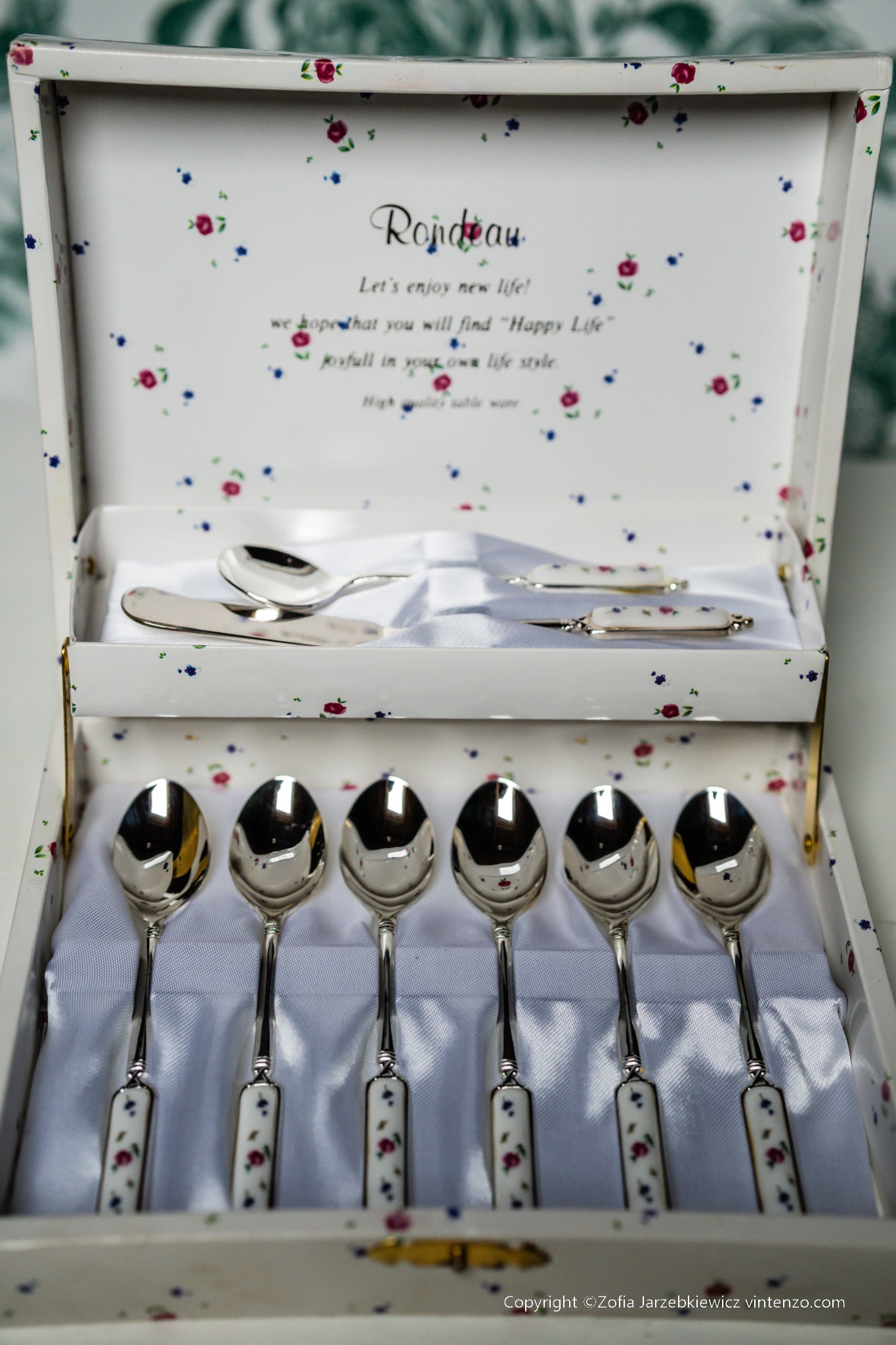 Vintage Set of Rondeau Tea Spoons