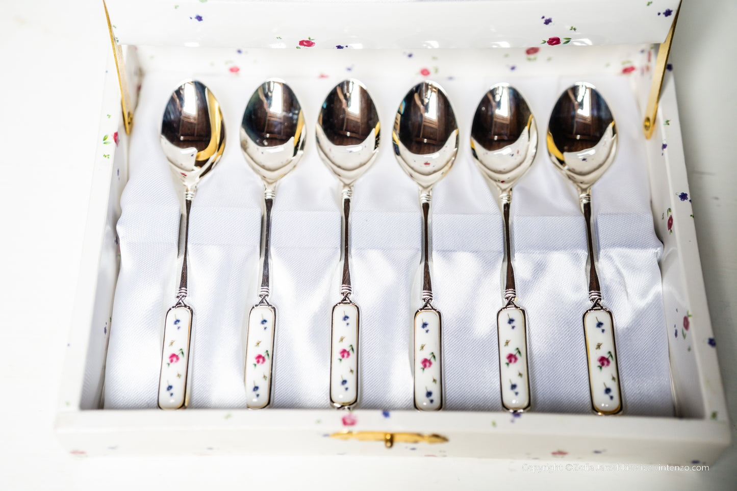 Vintage Set of Rondeau Tea Spoons