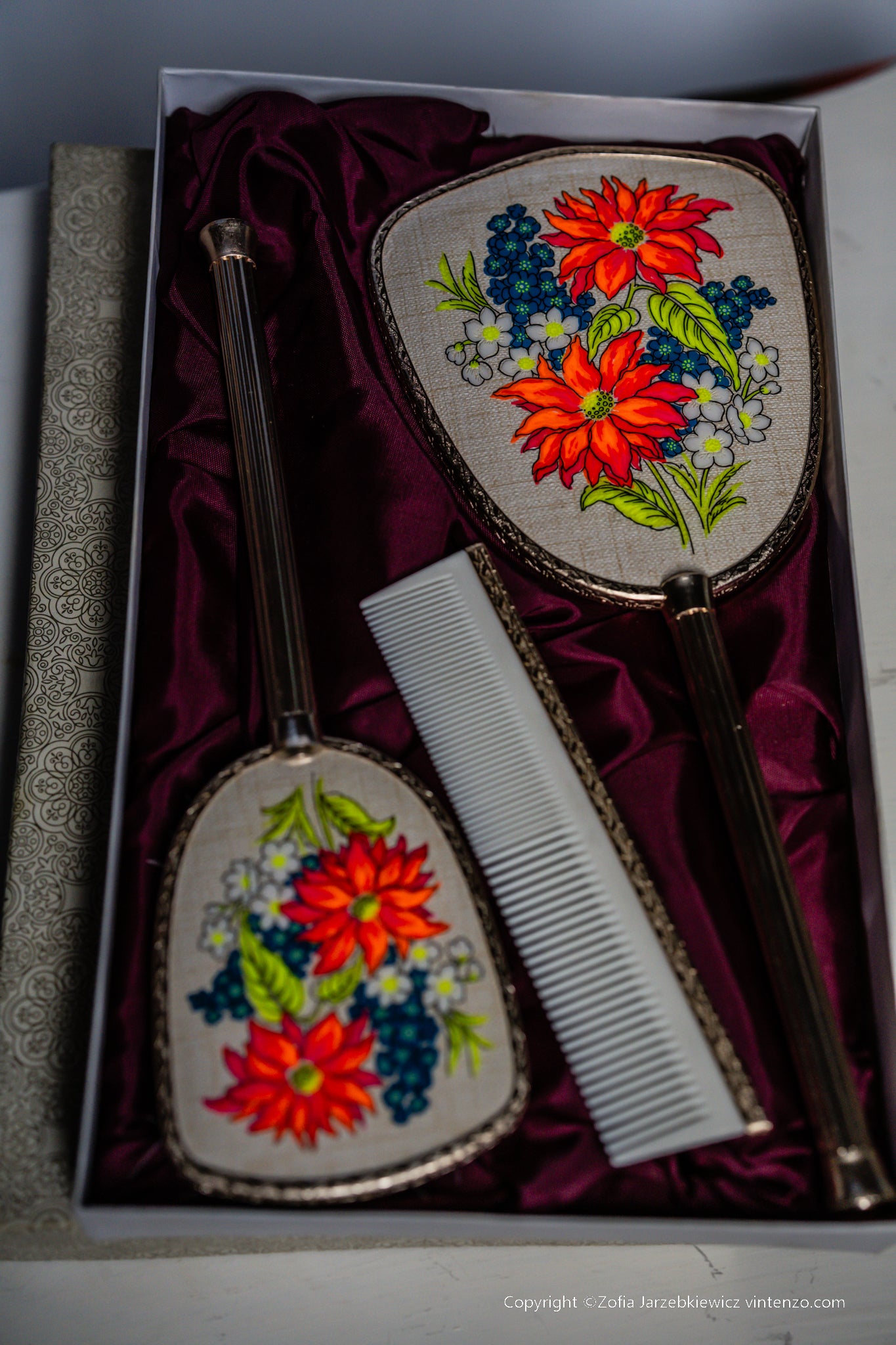 Vintage Vanity Set in original box
