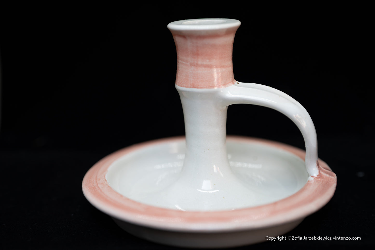 Handmade Pottery Candleholder