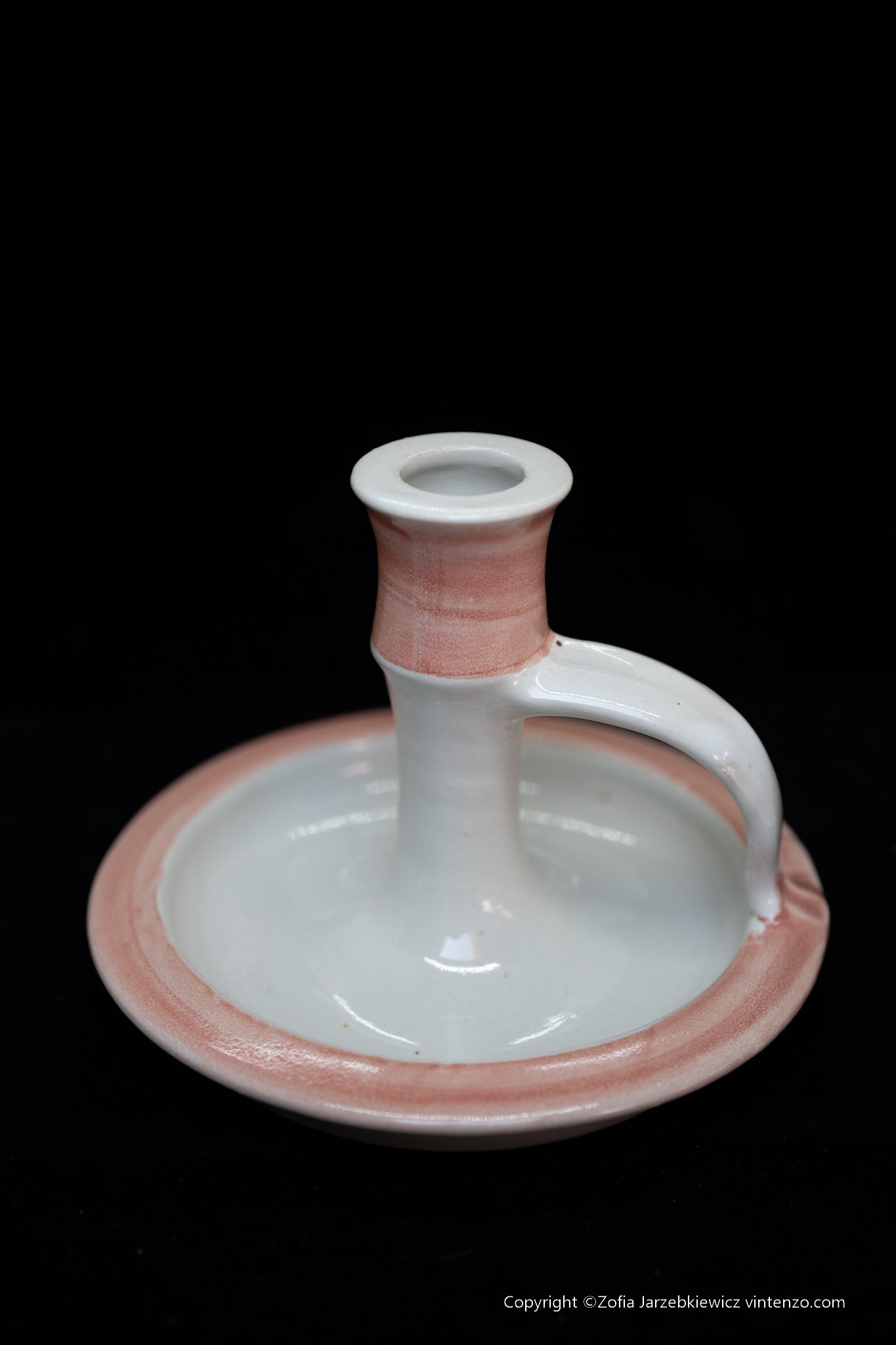 Handmade Pottery Candleholder