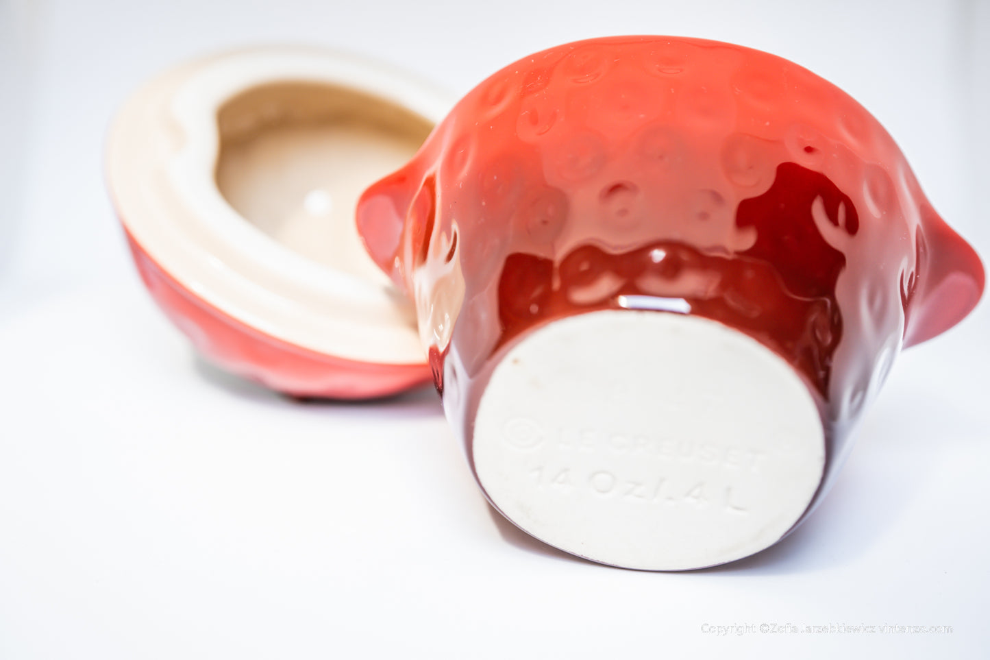 Le Creuset Strawberry Stoneware Ceramic Cocotte