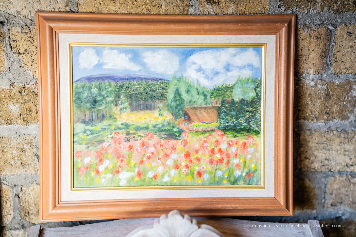 Wicklow Poppyfield Original Painting
