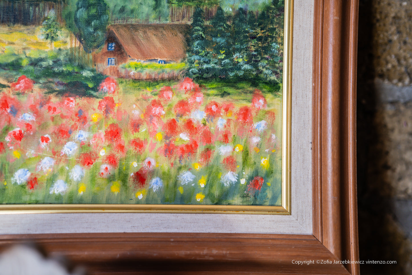 Wicklow Poppyfield Original Painting