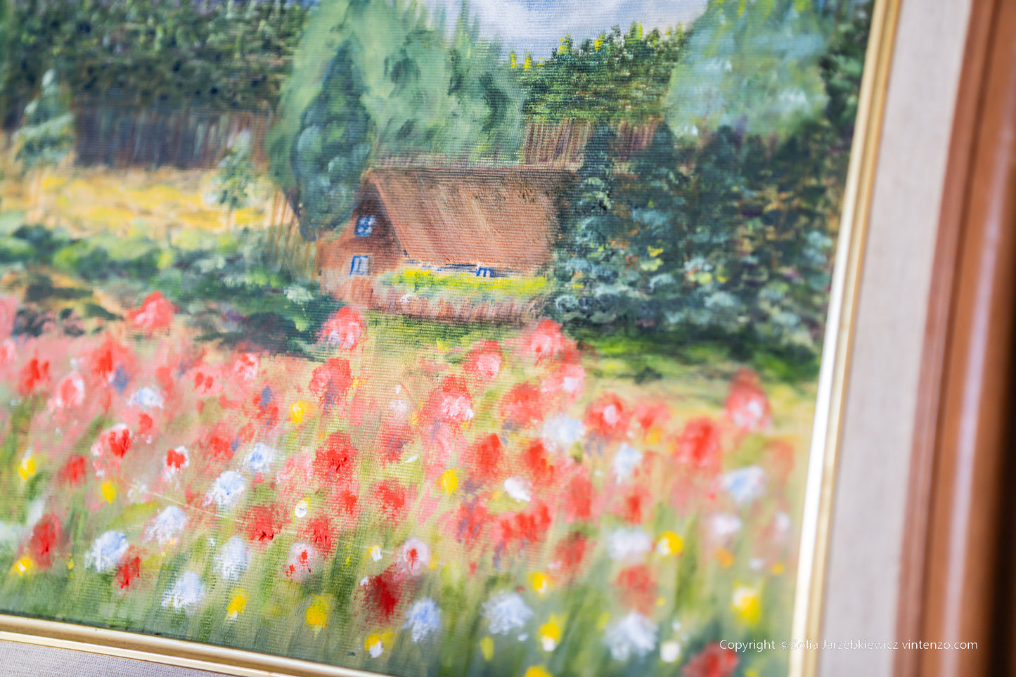 Wicklow Poppyfield Original Painting