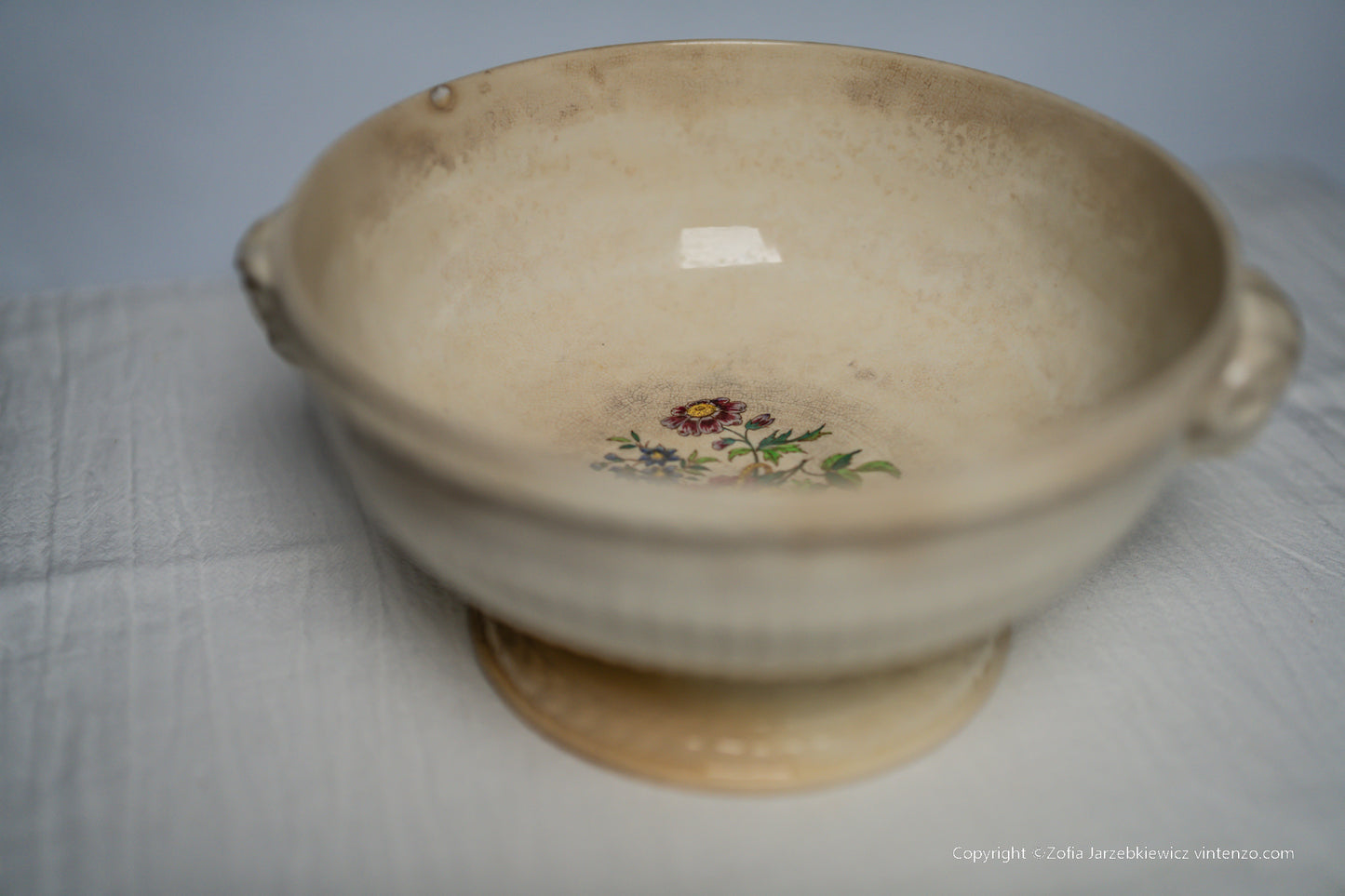 Vintage Wedgwood Edme Pedestal Bowl/Compote Fruit Bowl Serving Bowl