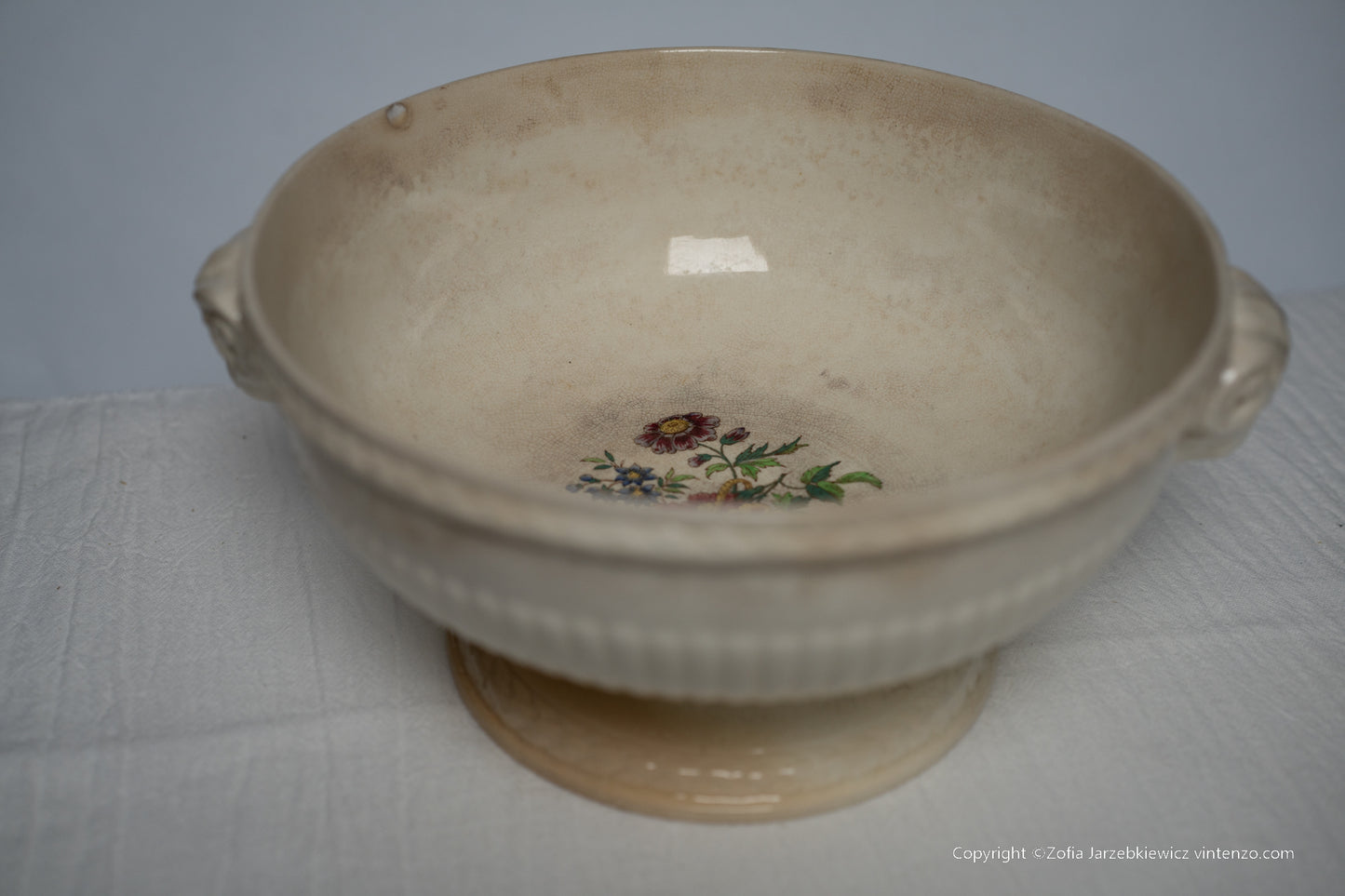 Vintage Wedgwood Edme Pedestal Bowl/Compote Fruit Bowl Serving Bowl