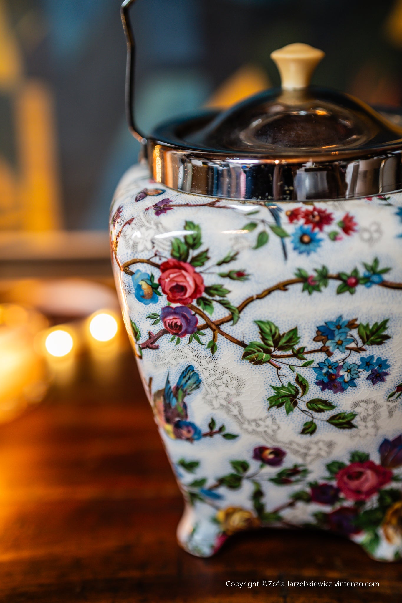 Midwinter Brama Chintz Biscuit Barrel
