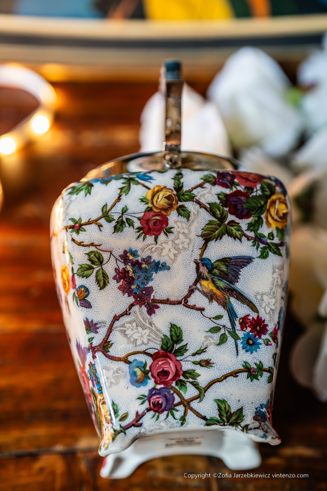 Midwinter Brama Chintz Biscuit Barrel