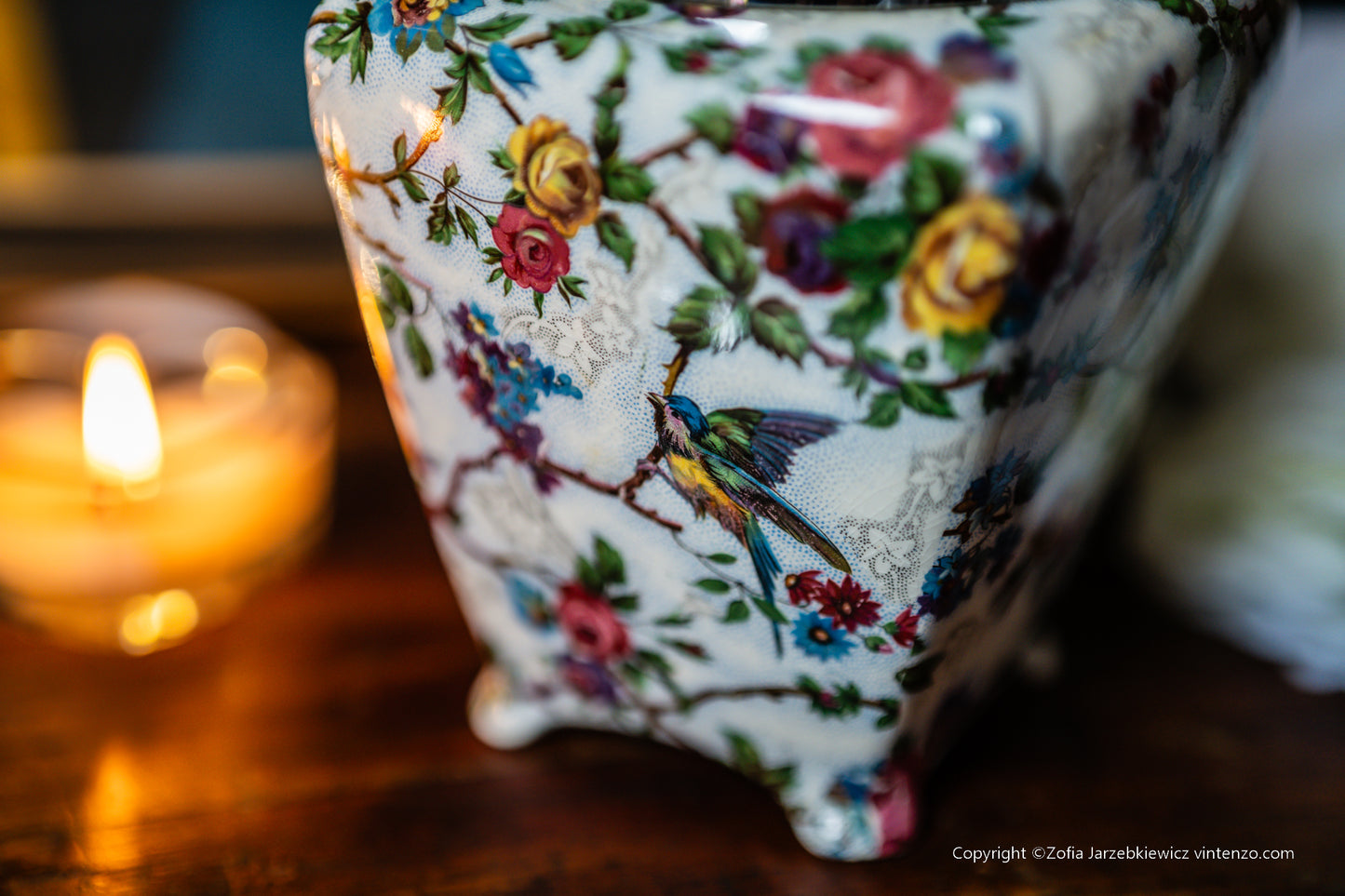 Midwinter Brama Chintz Biscuit Barrel
