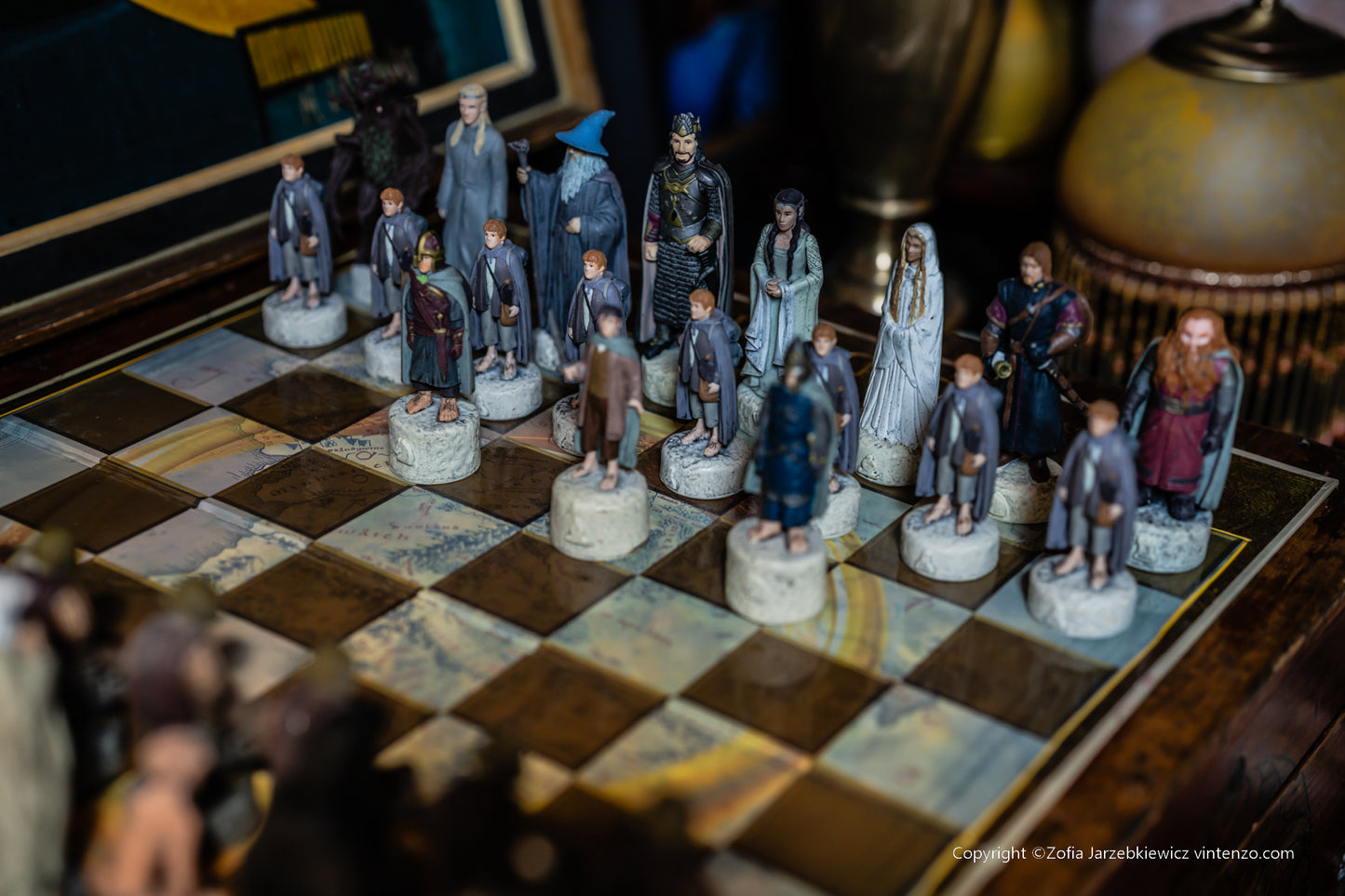 The Lord of The Rings Trilogy Edition Chess Set