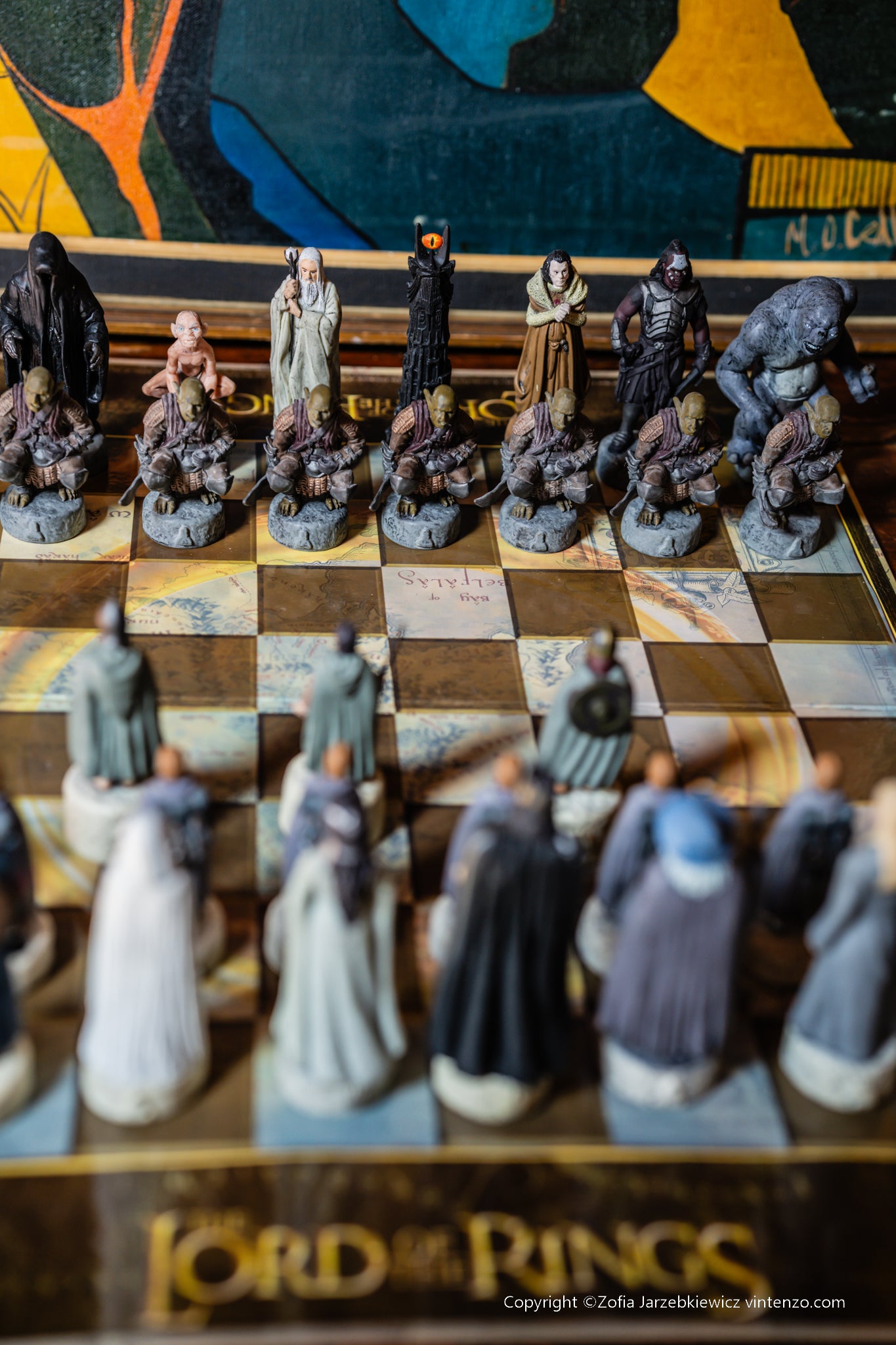 The Lord of The Rings Trilogy Edition Chess Set