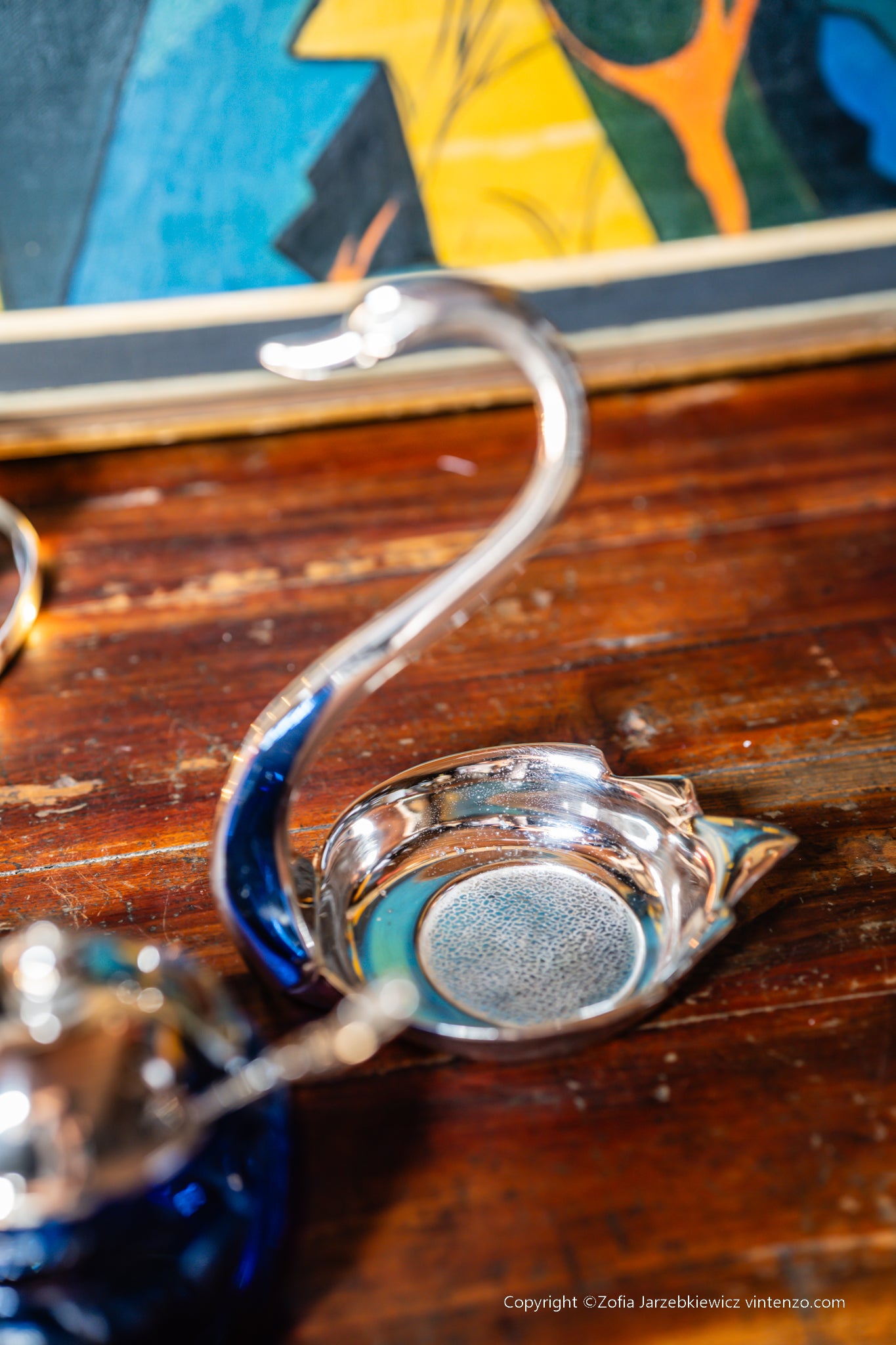 Vintage Swan Sugar/Jam Bowl