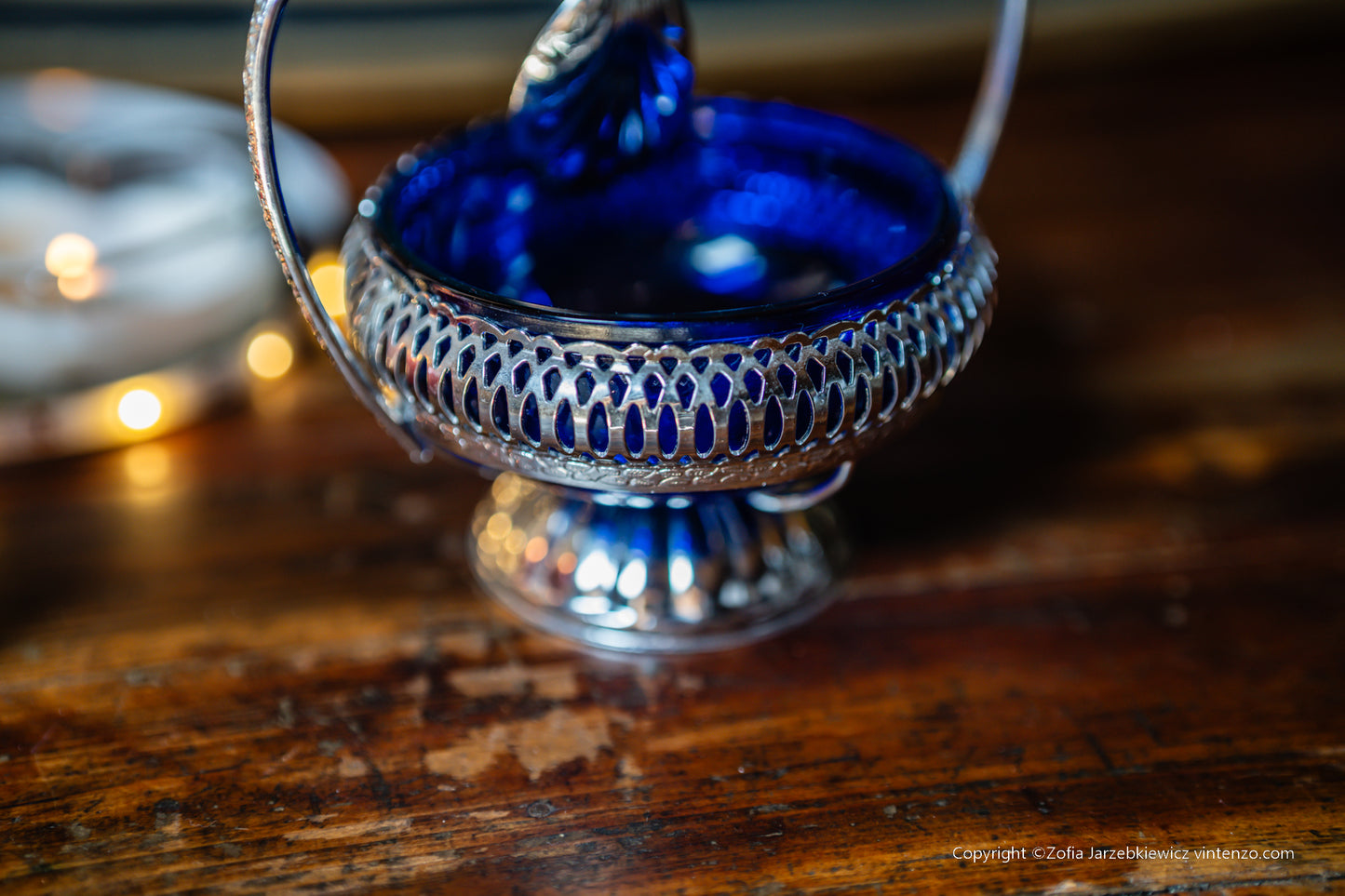 Sugar Bowl with Spoon