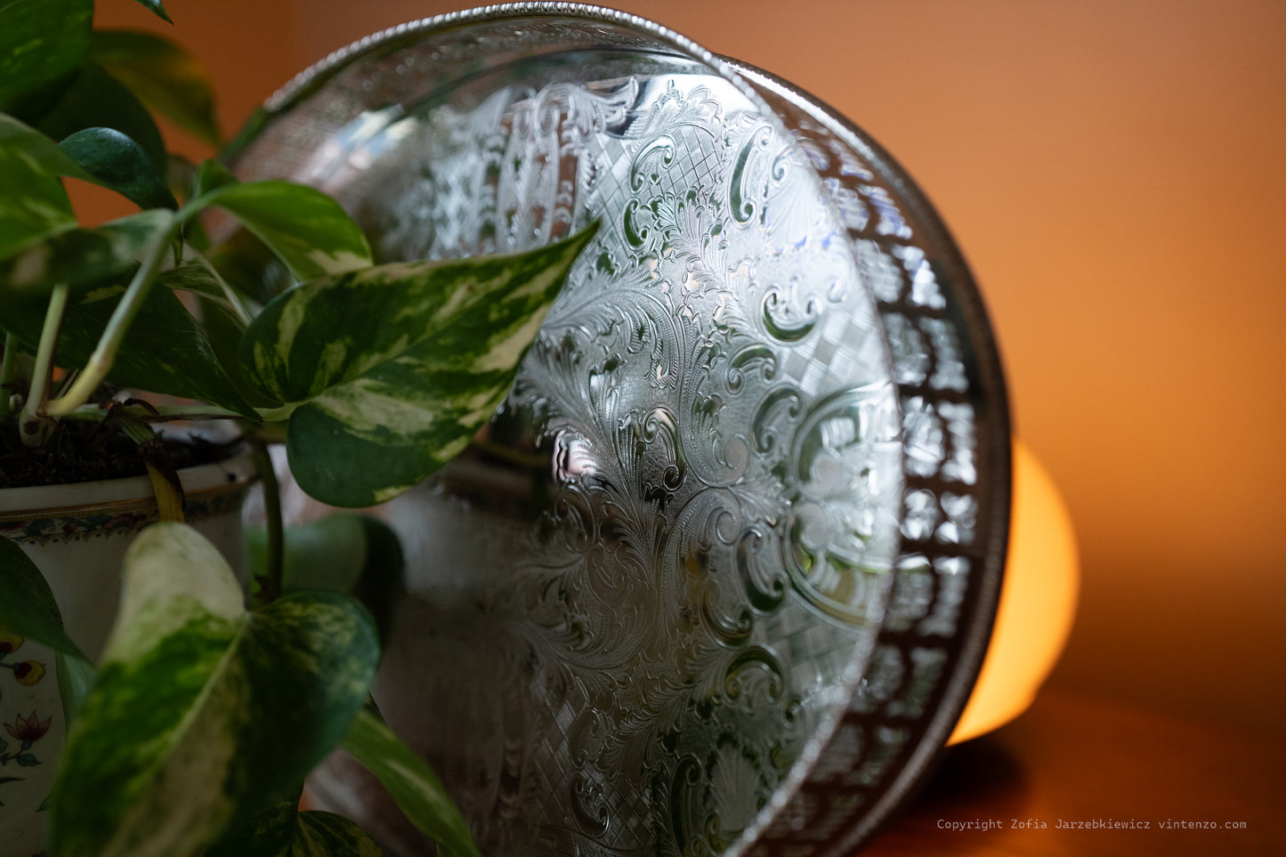 Sheffield Vintage Silver Plated Tray