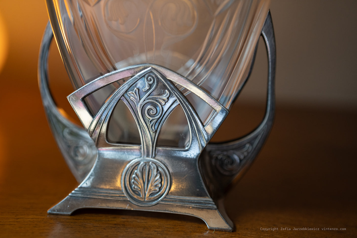 WMF Art Nouveau Silver Plated Biscuit Barrel Antique