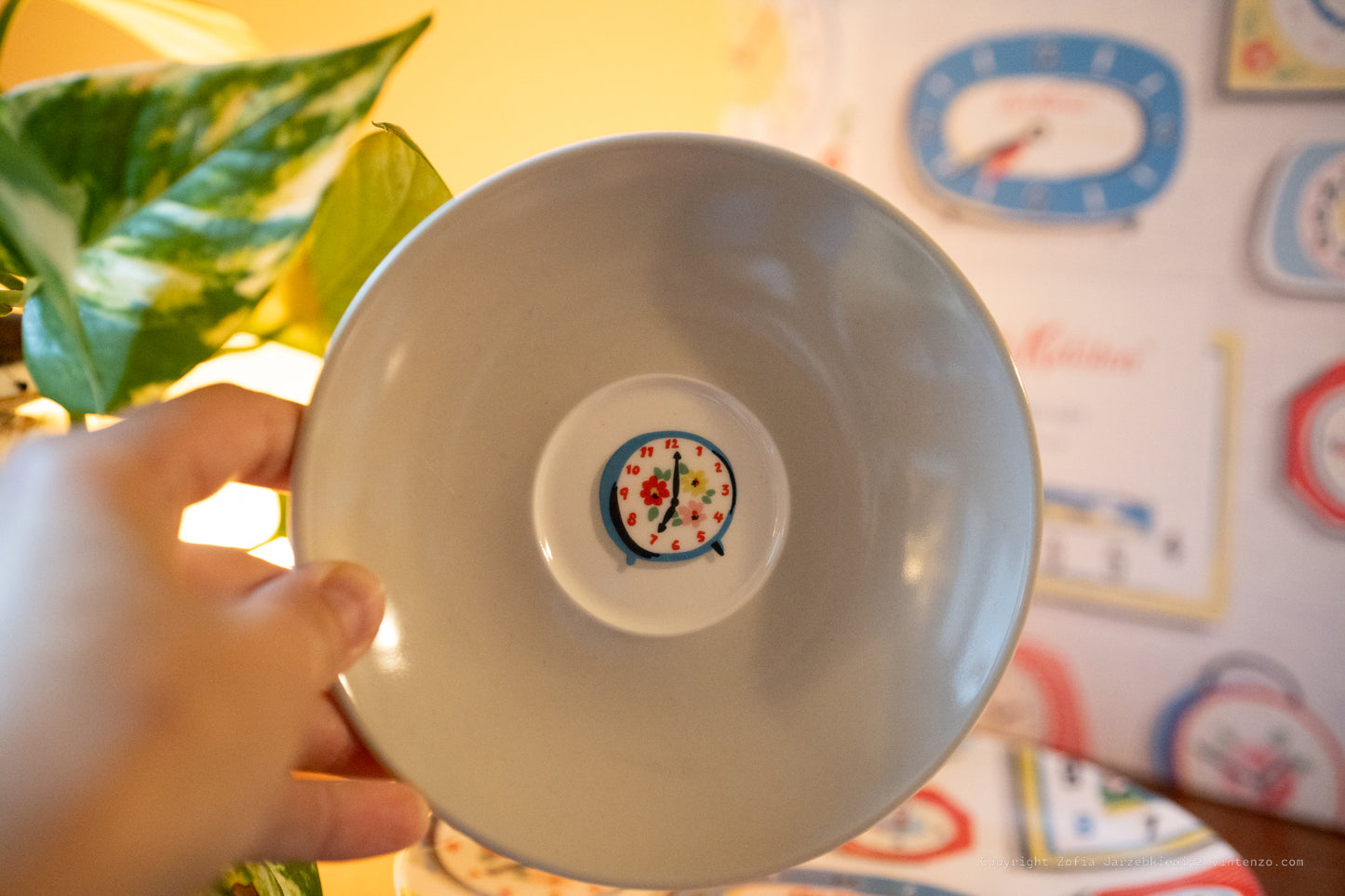 NEW Cath Kidston Trio Set -Clocks including Cup, Saucer and a Plate