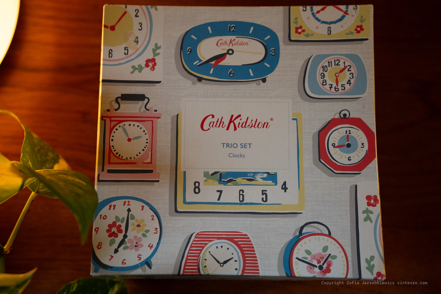 NEW Cath Kidston Trio Set -Clocks including Cup, Saucer and a Plate