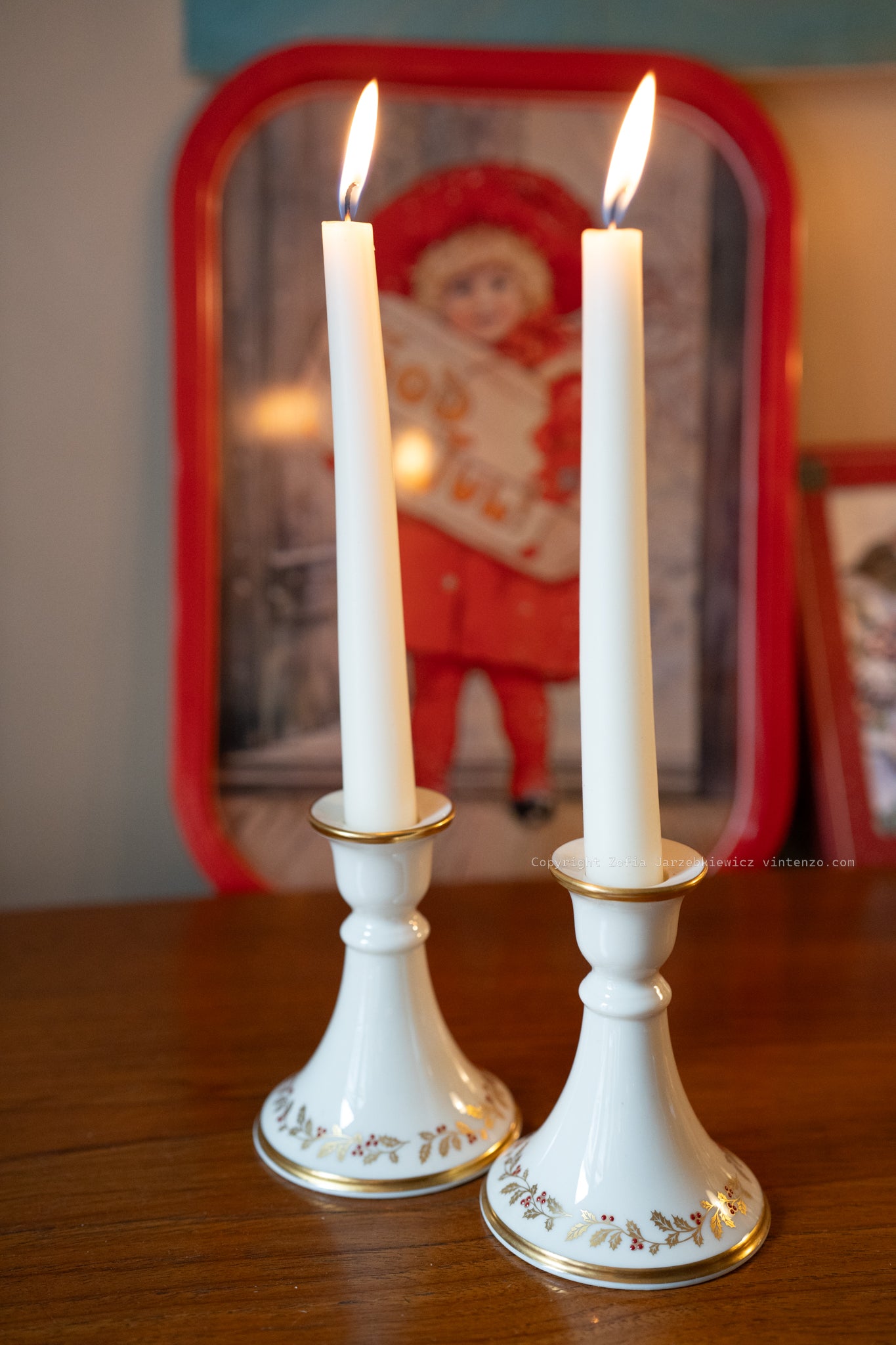 Lenox Eternal Christmas Candle Holders