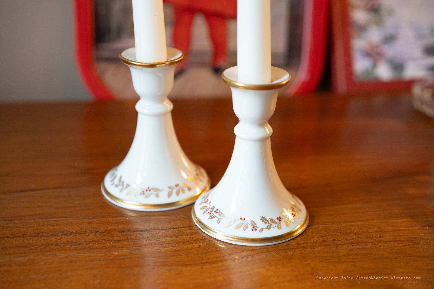Lenox Eternal Christmas Candle Holders