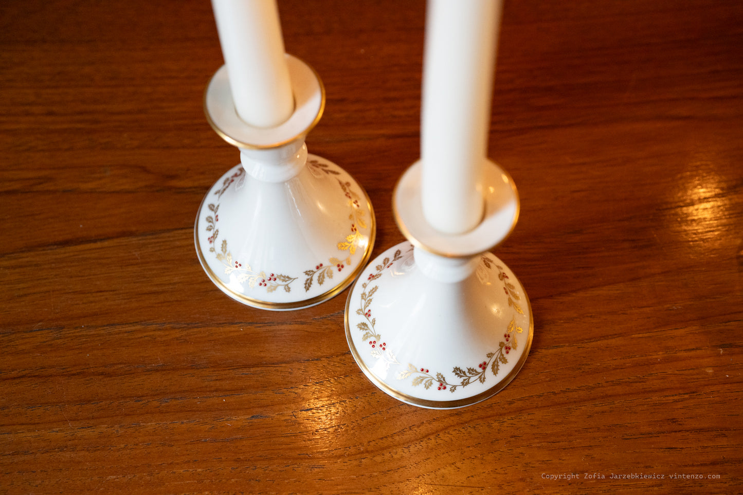 Lenox Eternal Christmas Candle Holders