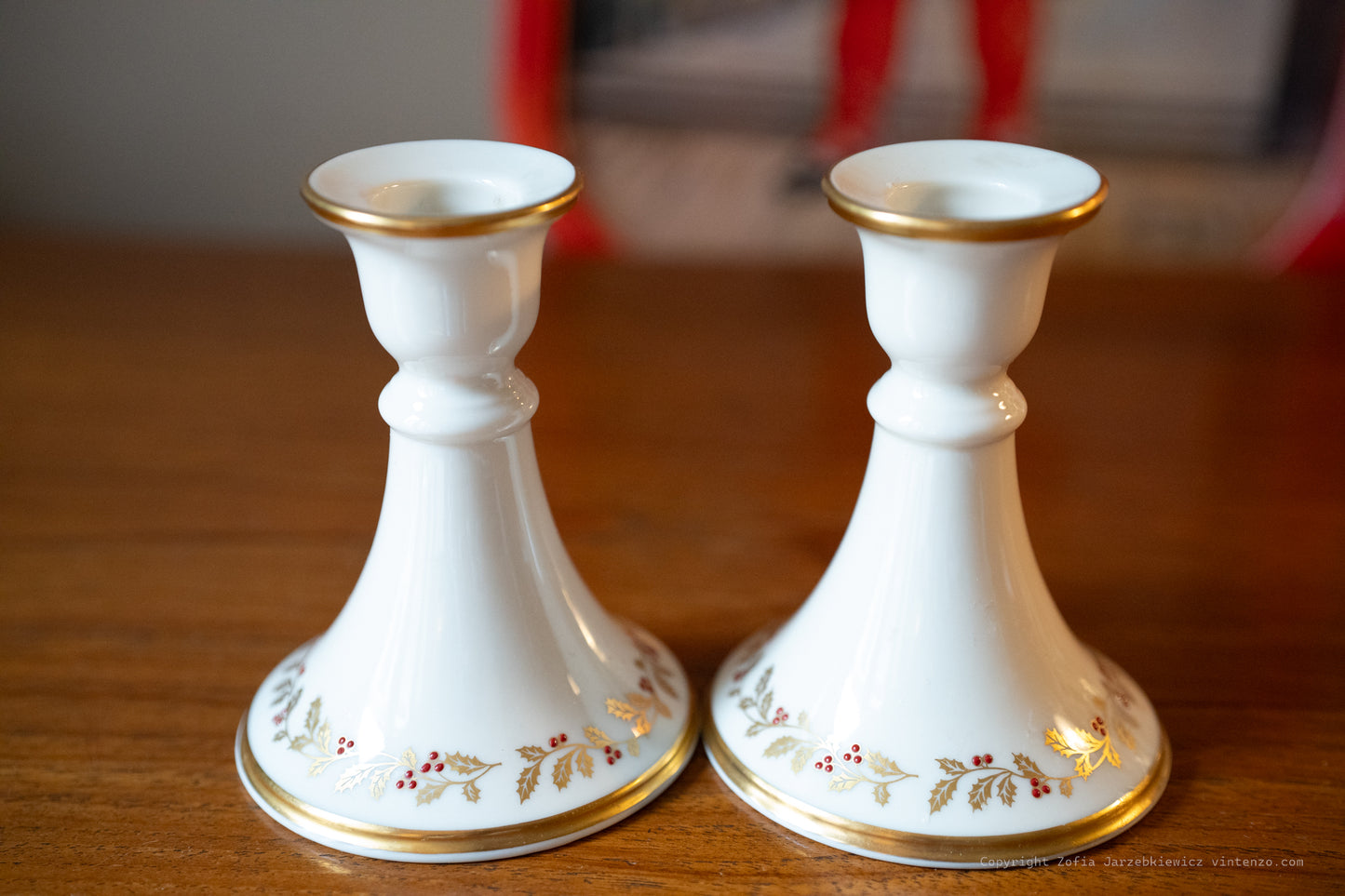 Lenox Eternal Christmas Candle Holders