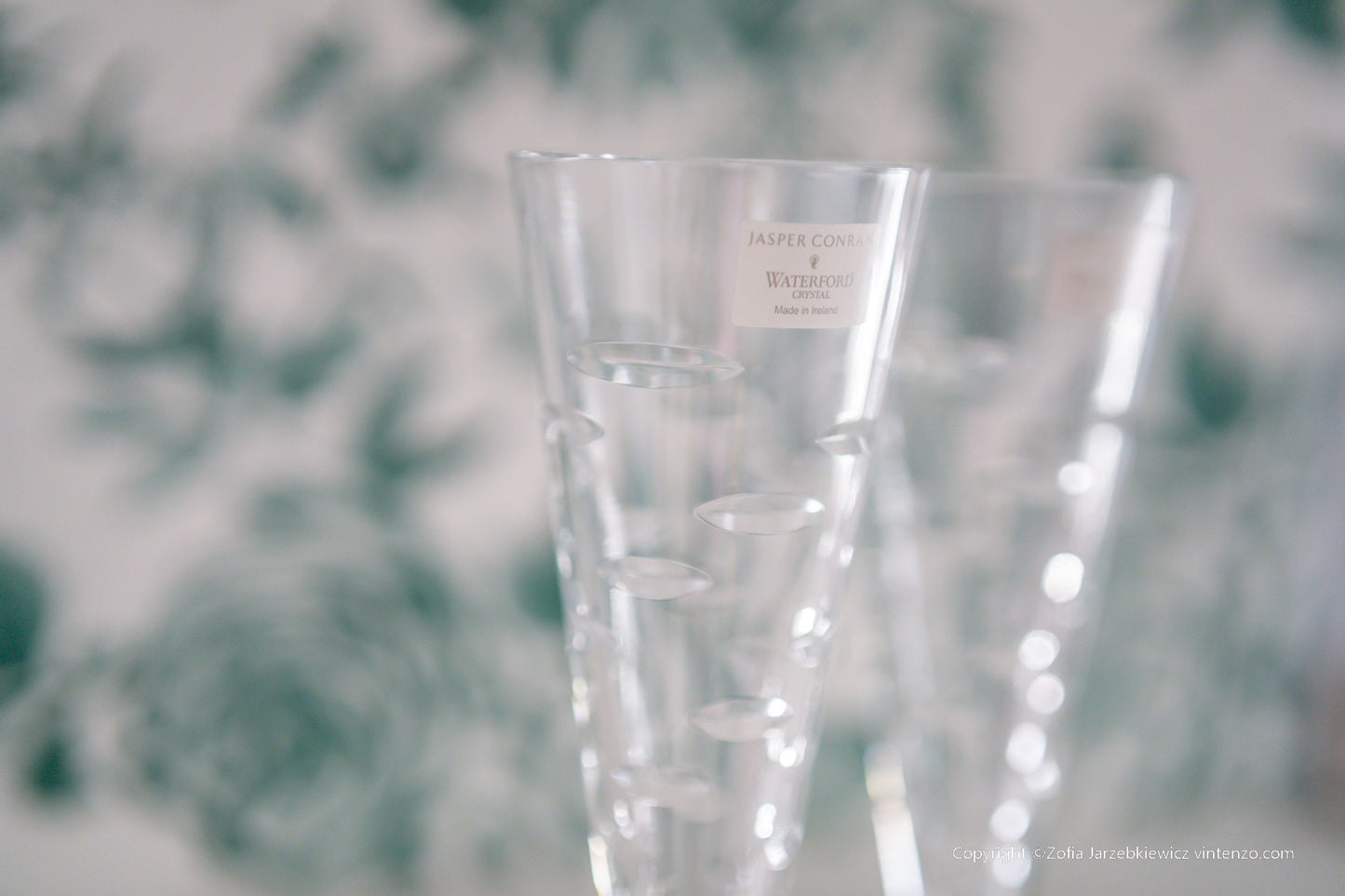 Pair of New Waterford Jasper Conran Rain Long Drinks Glasses in a Box