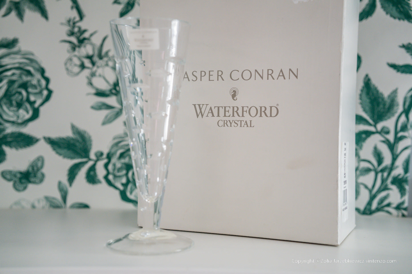 Pair of New Waterford Jasper Conran Rain Long Drinks Glasses in a Box