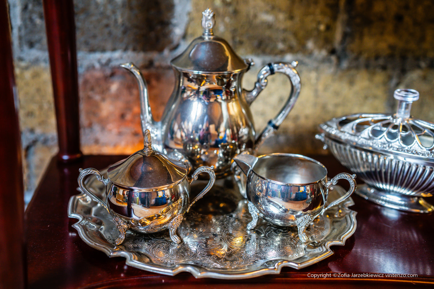 Antique Silver Plated Art Deco Tea/Coffee Service, Set of 4