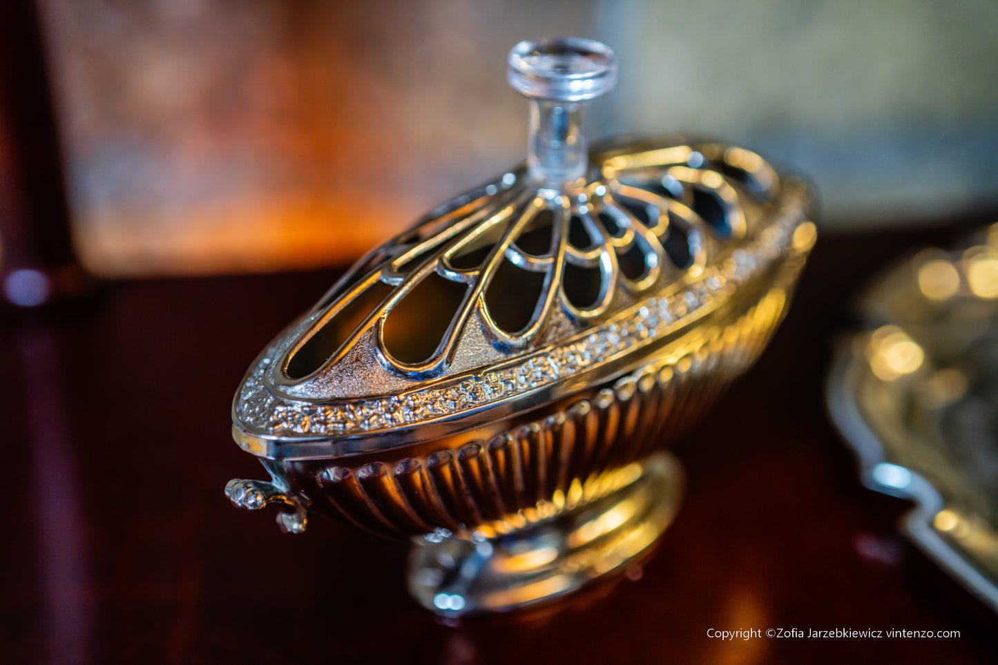 Rare Vintage Silver Plated Oval Rose Bowl