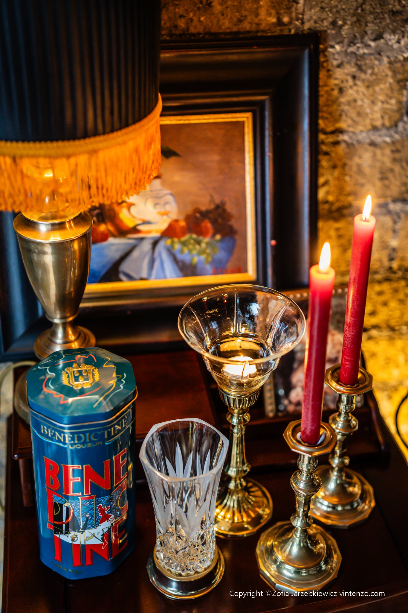 Vintage Benedictine Liqueur Collectible Tin