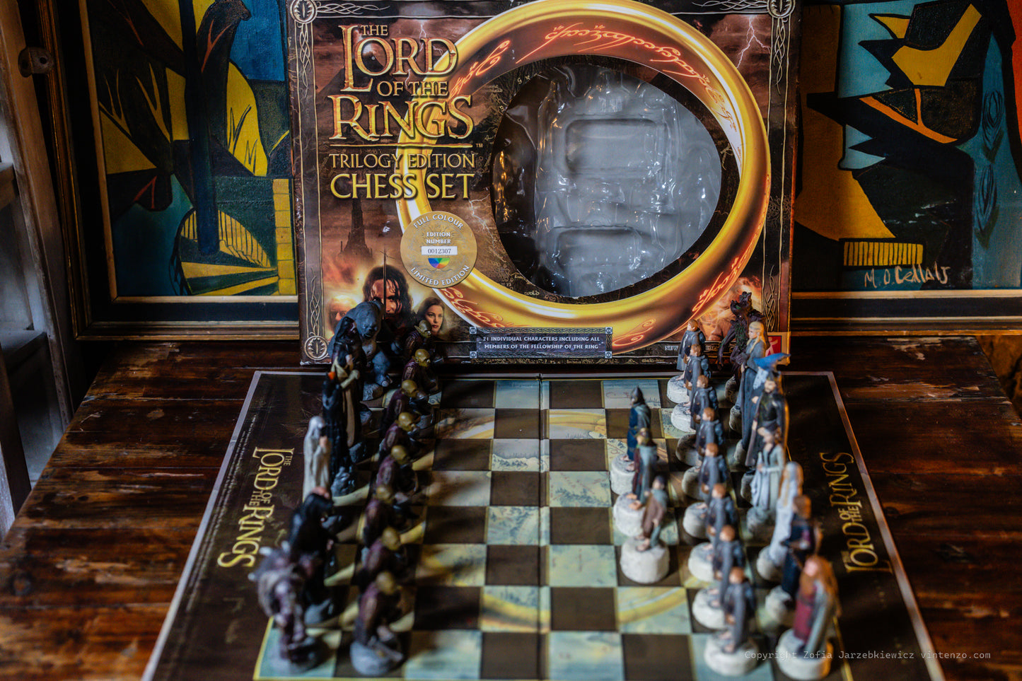 The Lord of The Rings Trilogy Edition Chess Set