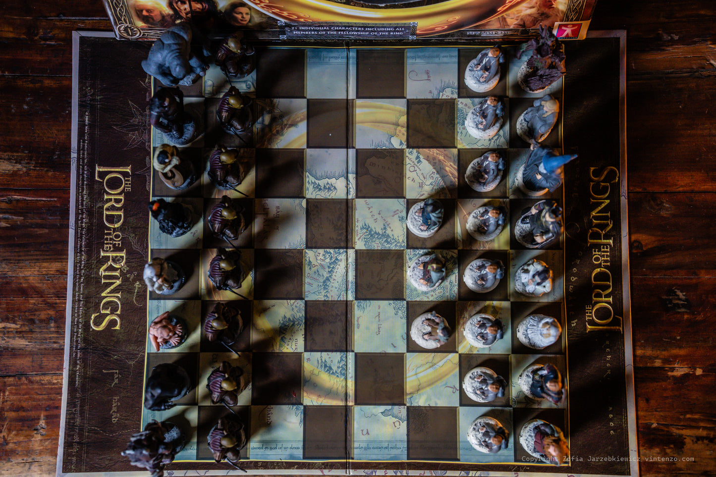 The Lord of The Rings Trilogy Edition Chess Set