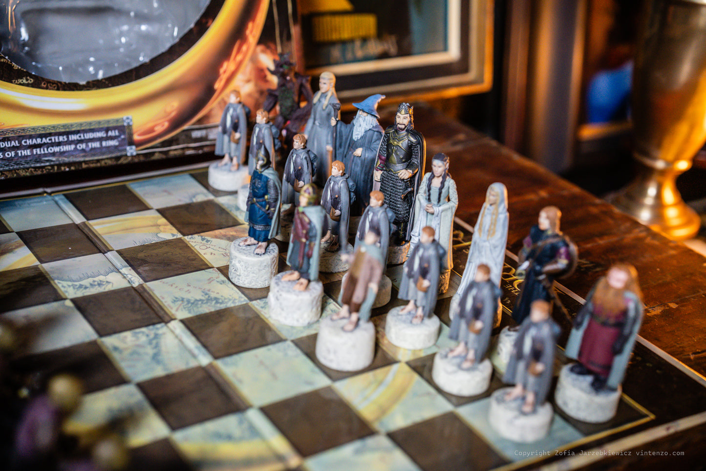 The Lord of The Rings Trilogy Edition Chess Set