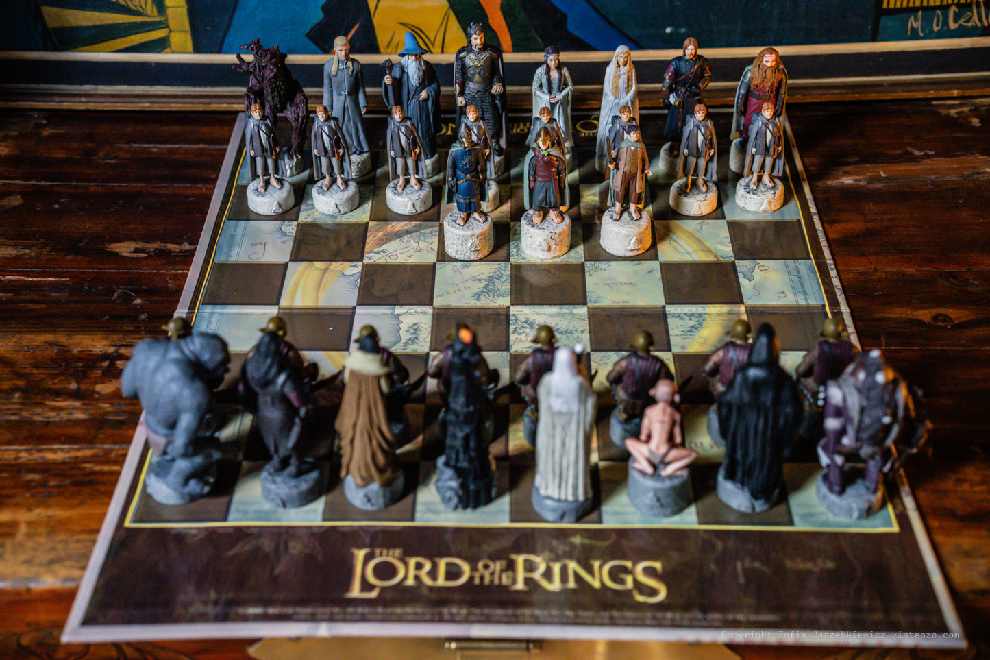 The Lord of The Rings Trilogy Edition Chess Set