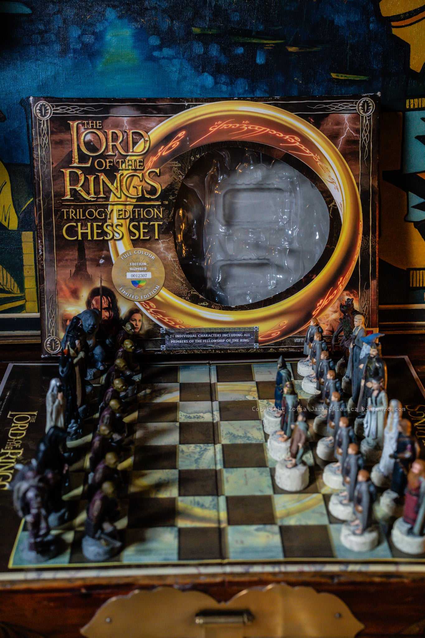 The Lord of The Rings Trilogy Edition Chess Set