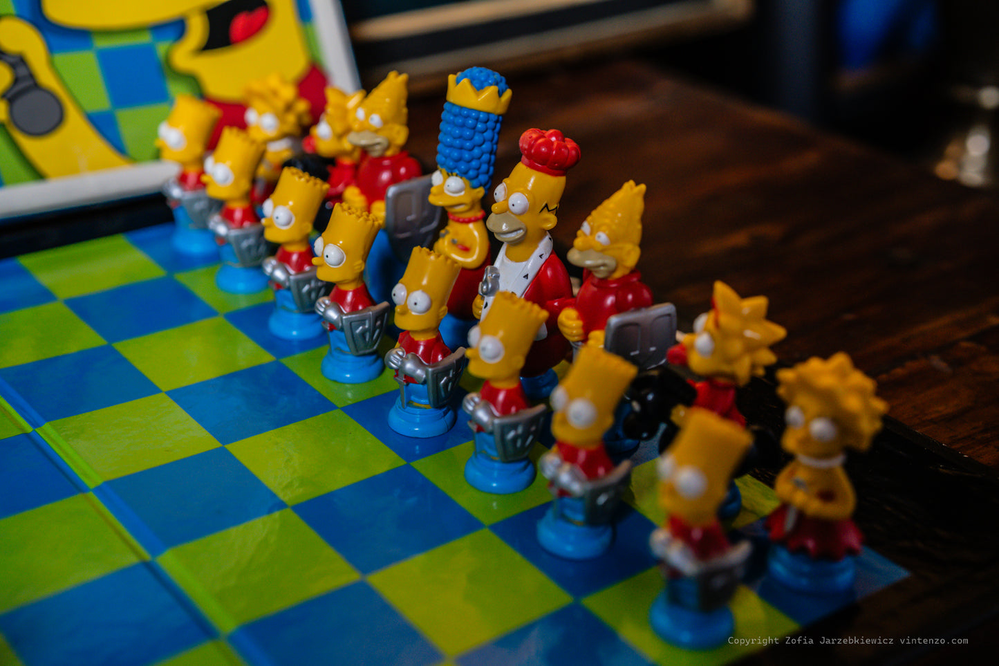 The Simpsons 3D Chess