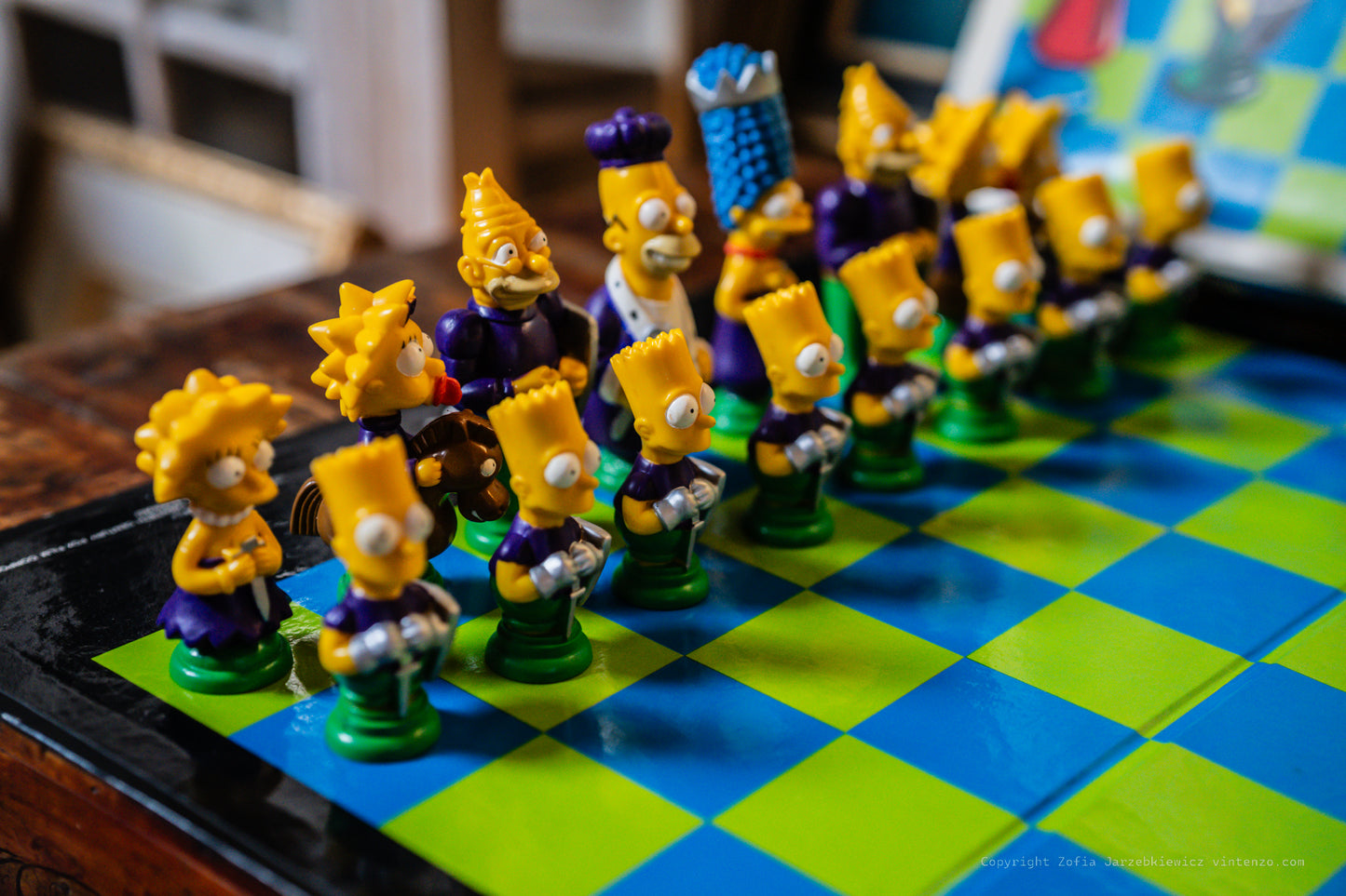 The Simpsons 3D Chess