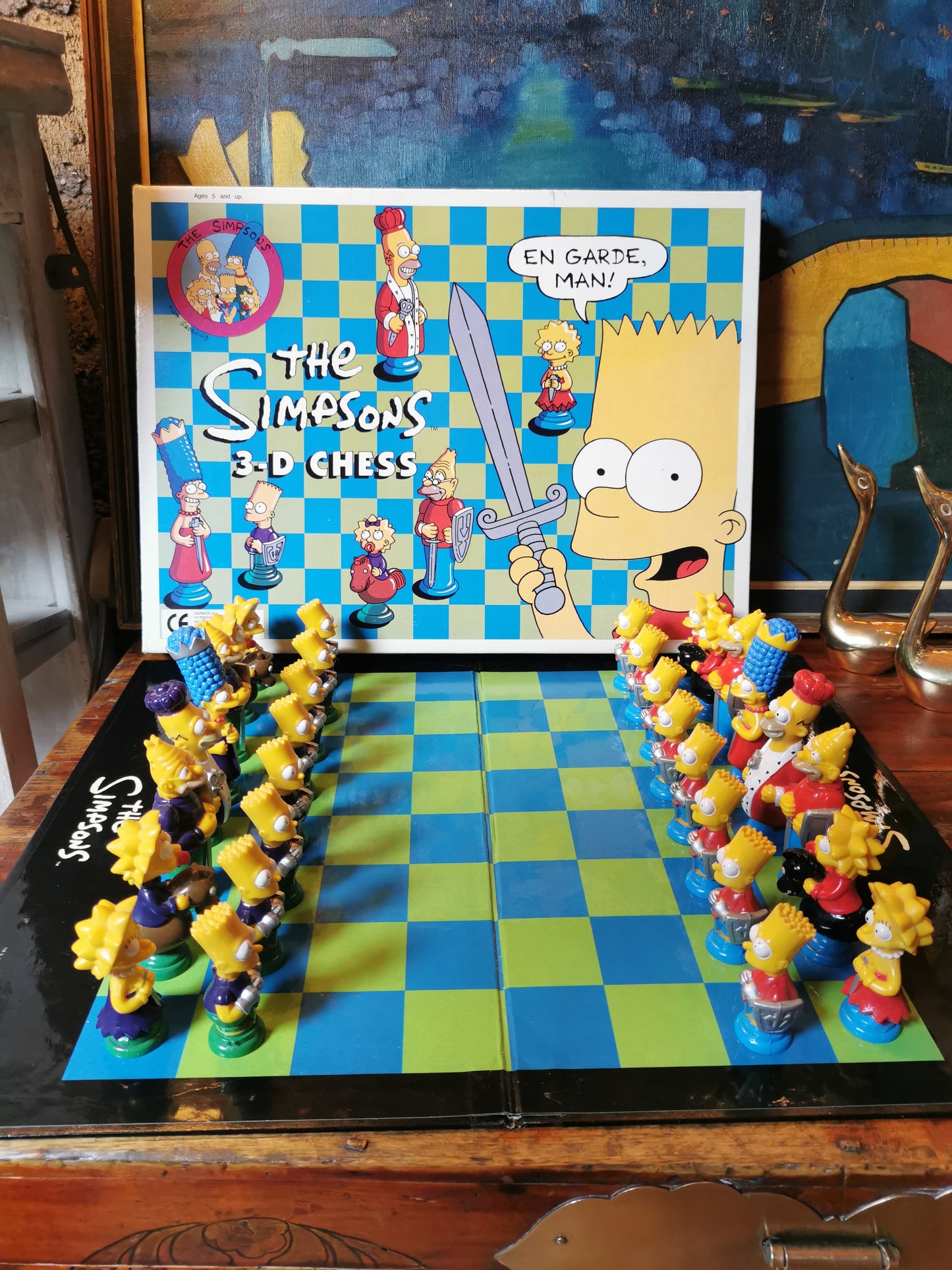 The Simpsons 3D Chess