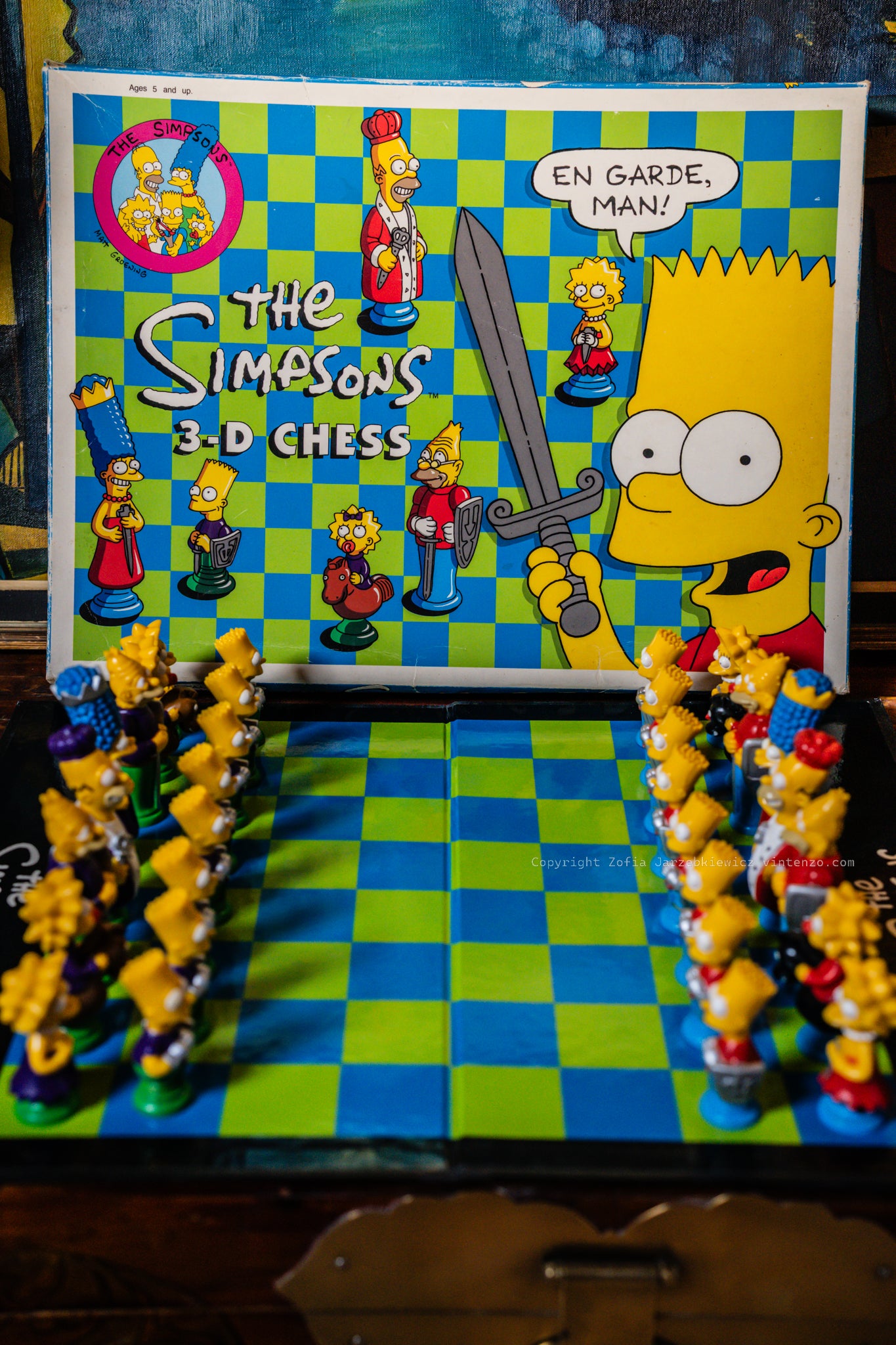 The Simpsons 3D Chess