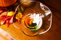 Jerpoint scalloped edge hand blown glass bowl