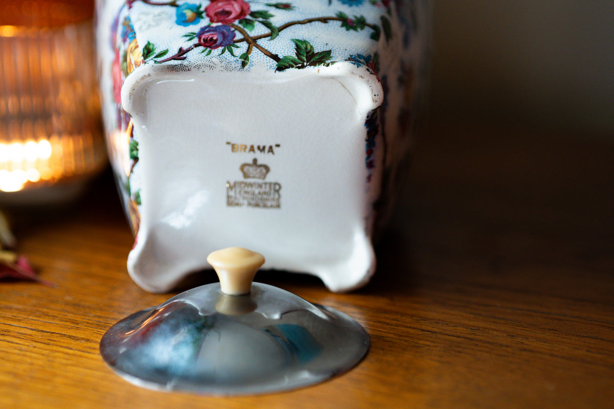 Midwinter Brama Chintz Biscuit Barrel
