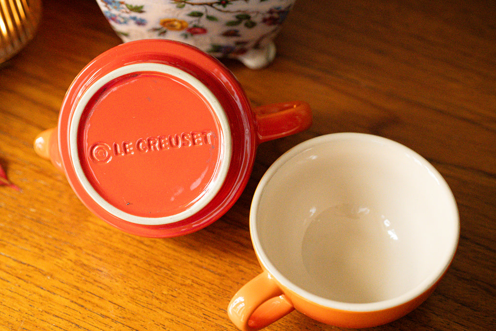 Le Creuset Tea for One Set Orange Colour