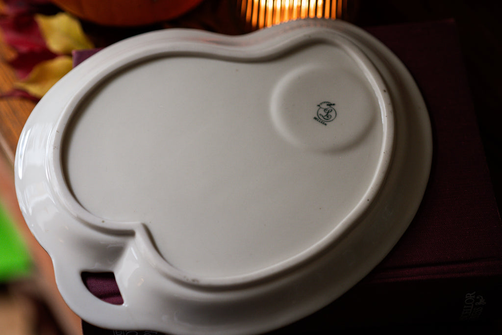 Belleek Porcelain Snack Set