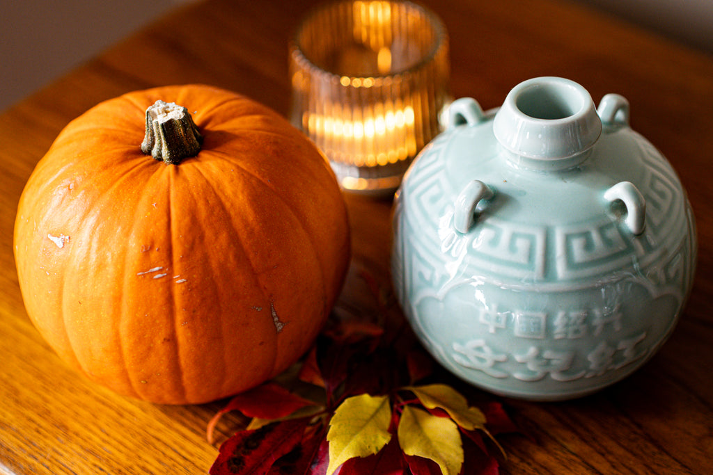 Chinese Celadon Ceramic Rice Wine Pot