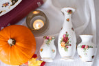 Royal Albert Set of 3 Bud Vases Old Country Roses
