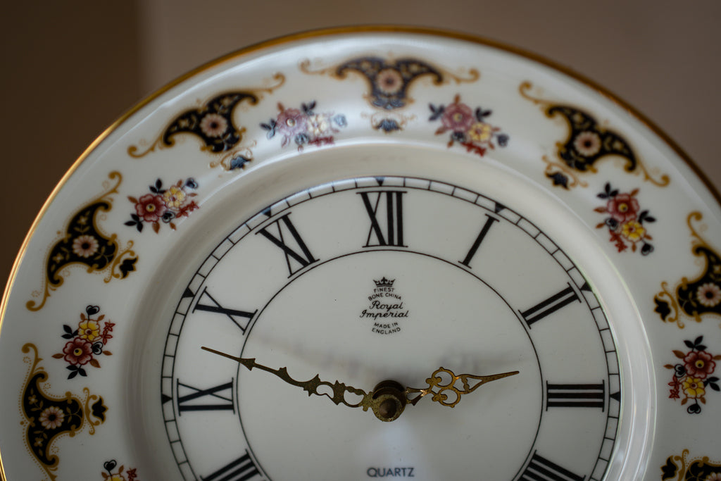 Royal Imperial Ceramic Wall Clock